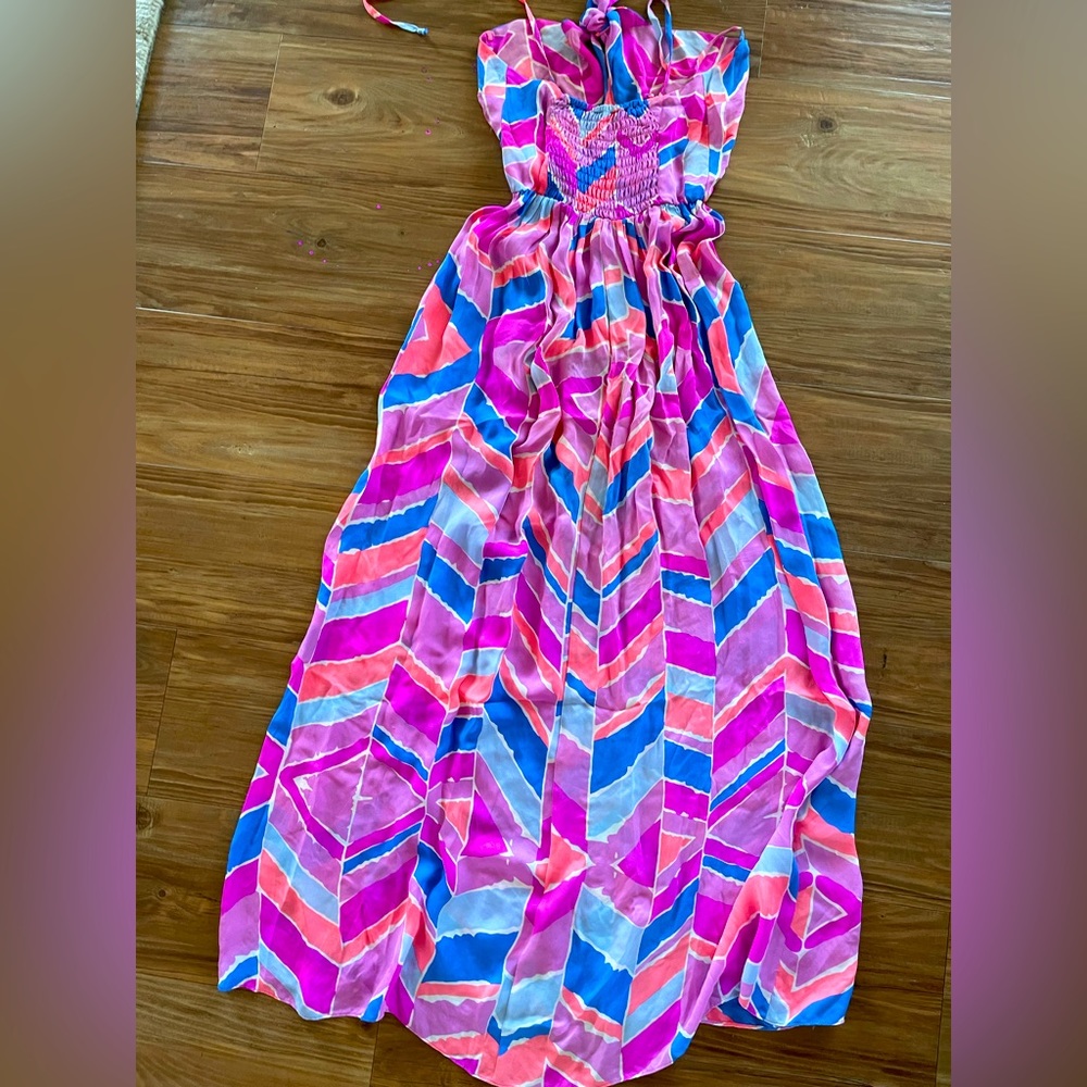 Zinke vibrant fun joyful dress. 🦄🌈